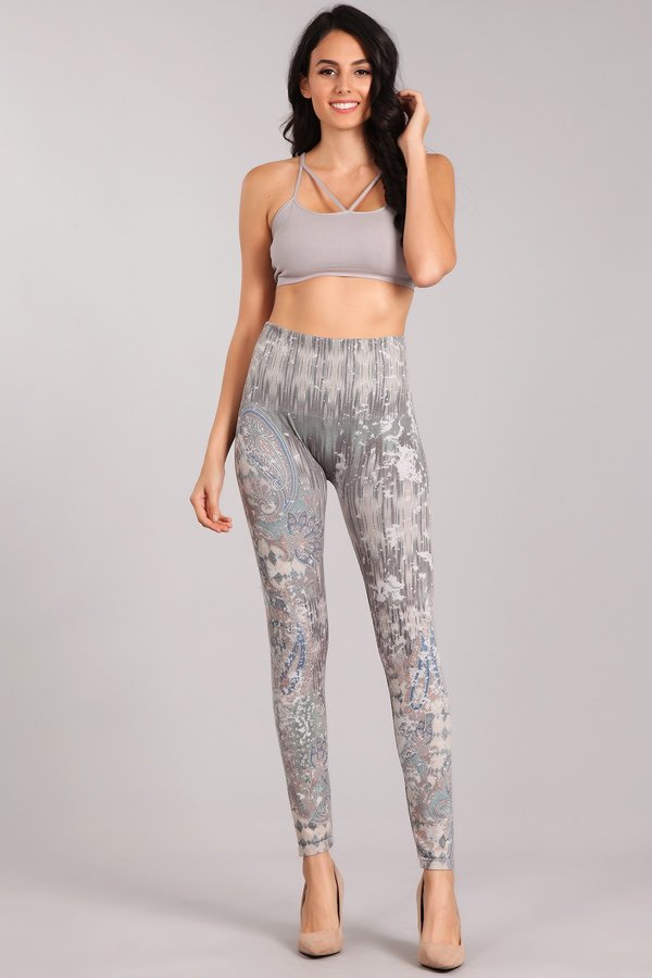 B4437H High Waist Full Length Valentine Leggings – Twist Boutique