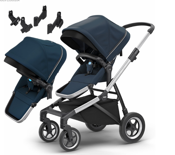 thule double pram