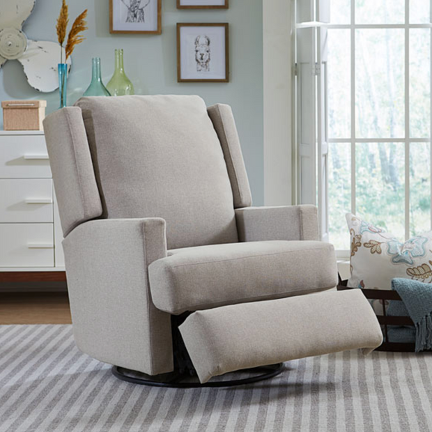 best chairs ainsley swivel glider recliner