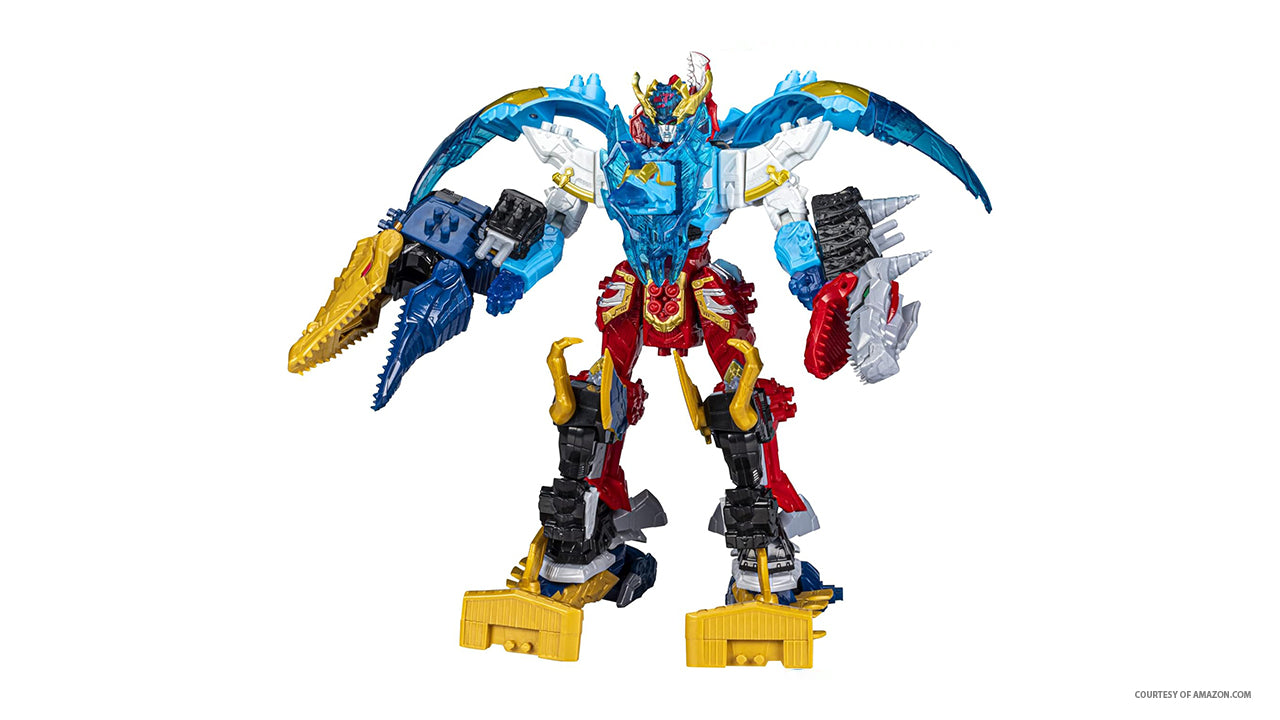 Zord Link Dino Fury Primal Mega Pack