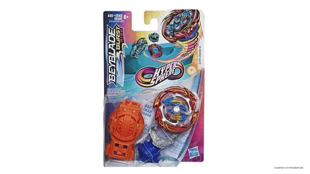 Beyblade Burst Rise Hypersphere Glyph Dragon D5