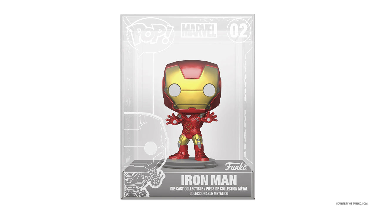 Freddy Funko as Iron Man (Metallic)