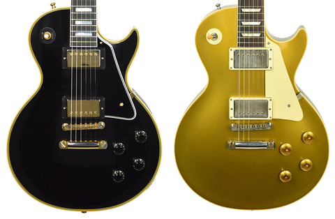 The 1957 Les Paul Custom and Standard Models were the 1st to get humbuckers