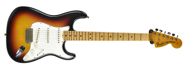 Three Tone Sunburst on this Fender Custom Shop 1969 Strat
