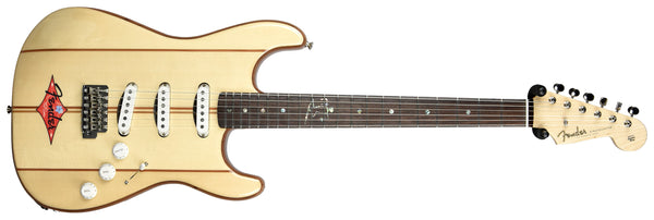 A Fender Strat carries a 25.5" Scale Length for a taut string feel