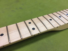 The New EVO Frets are installed and the fretboard has been cleaned up