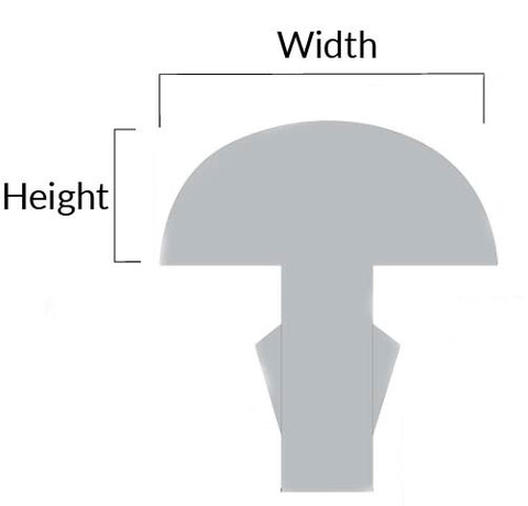 The 2 dimensions that matter most: Height and Width