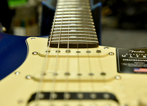 The 10" to 14" compound radius on the American Ultra Stratocaster