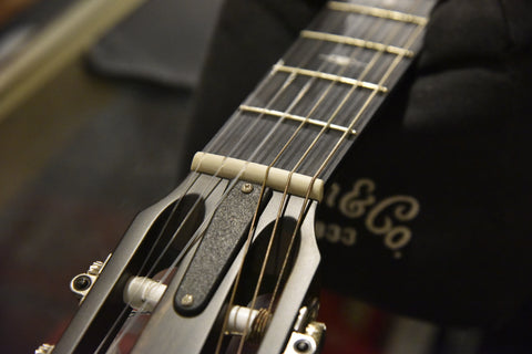 The Tusq Nut of a Nylon String Taylor Guitar