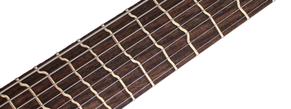 True Temperament Frets: Squiggly frets look weird but offer superior intonation