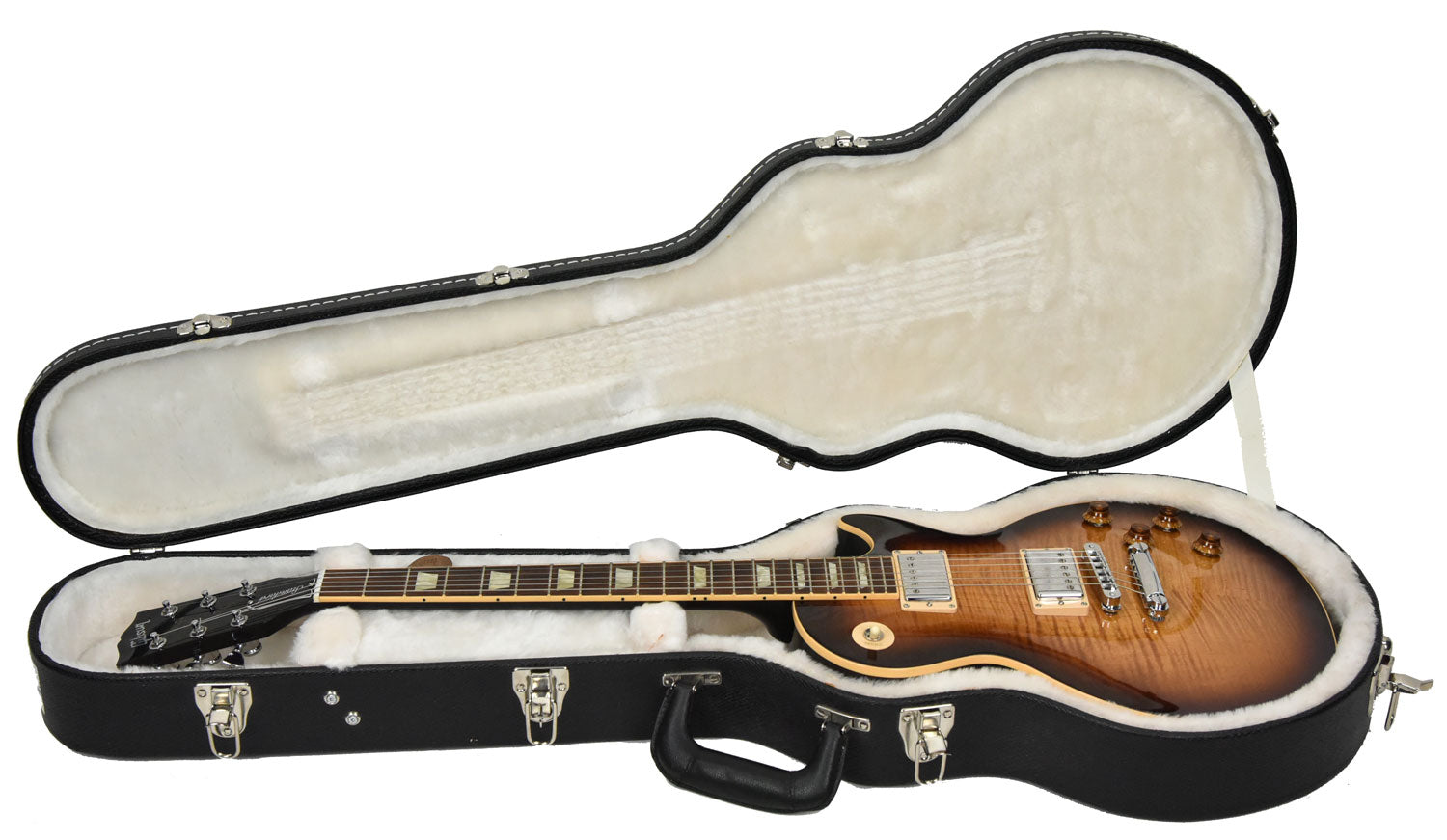 Used 08 Gibson Les Paul Standard In Desert Burst W Ohsc The Music Gallery