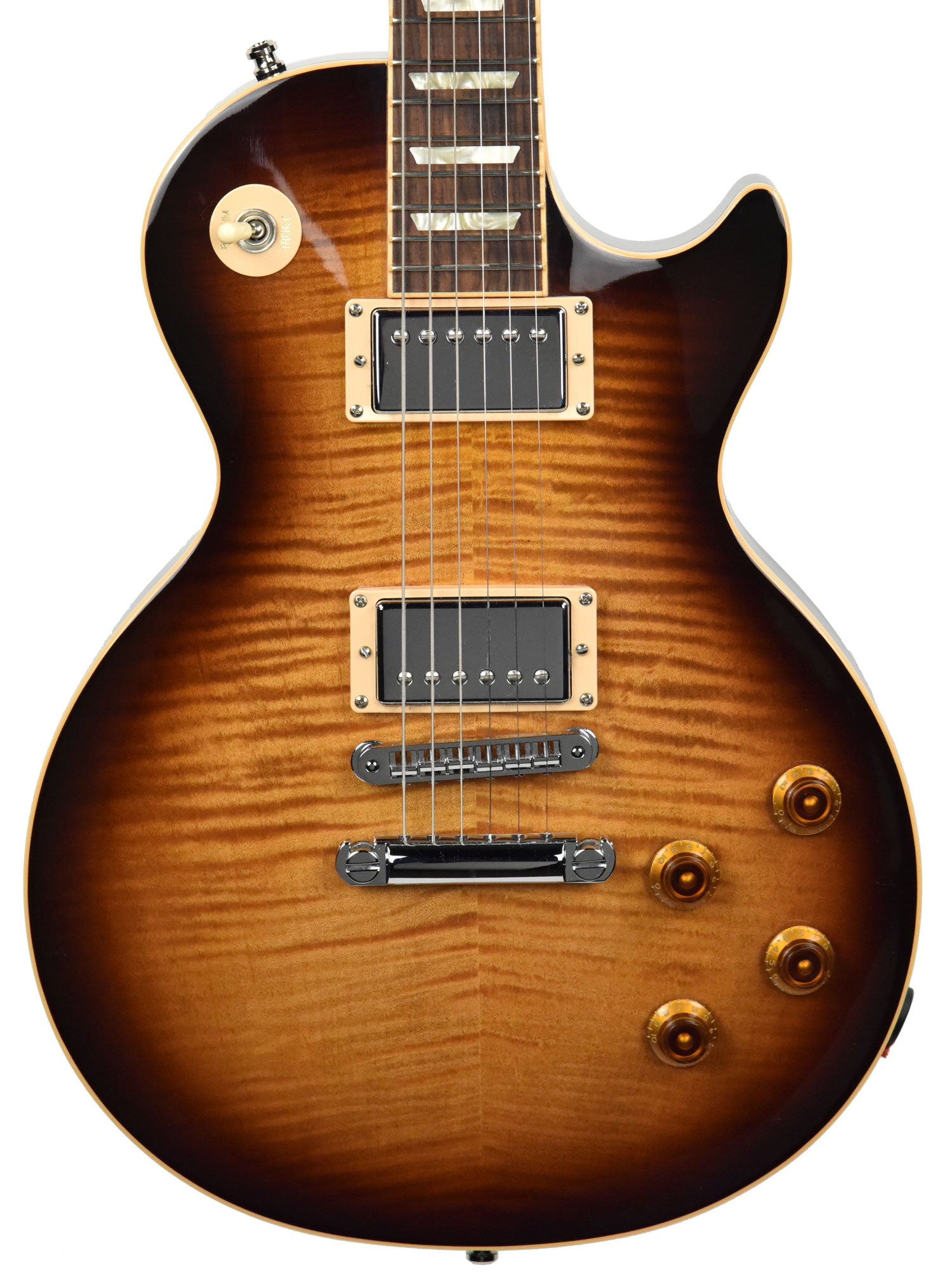 Used 08 Gibson Les Paul Standard In Desert Burst W Ohsc The Music Gallery