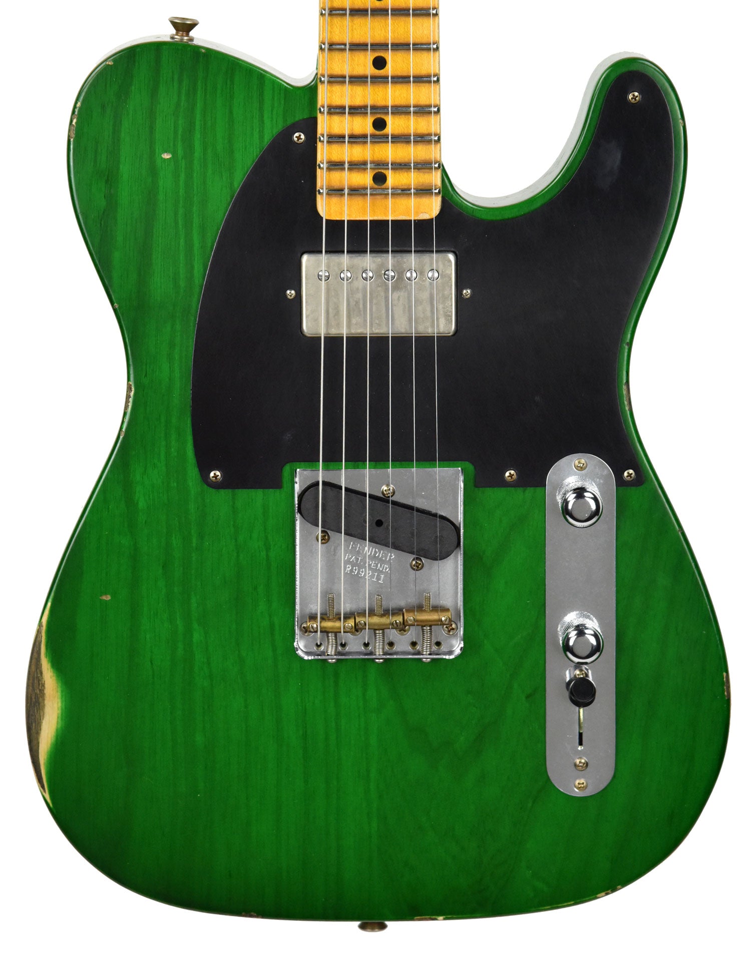 emerald green telecaster