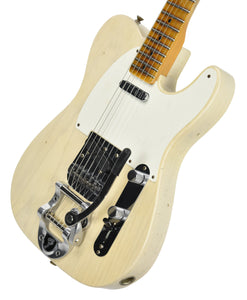 Fender Custom Shop LTD Twisted Tele Journeyman Relic in White Blonde CZ537425 - The Music Gallery