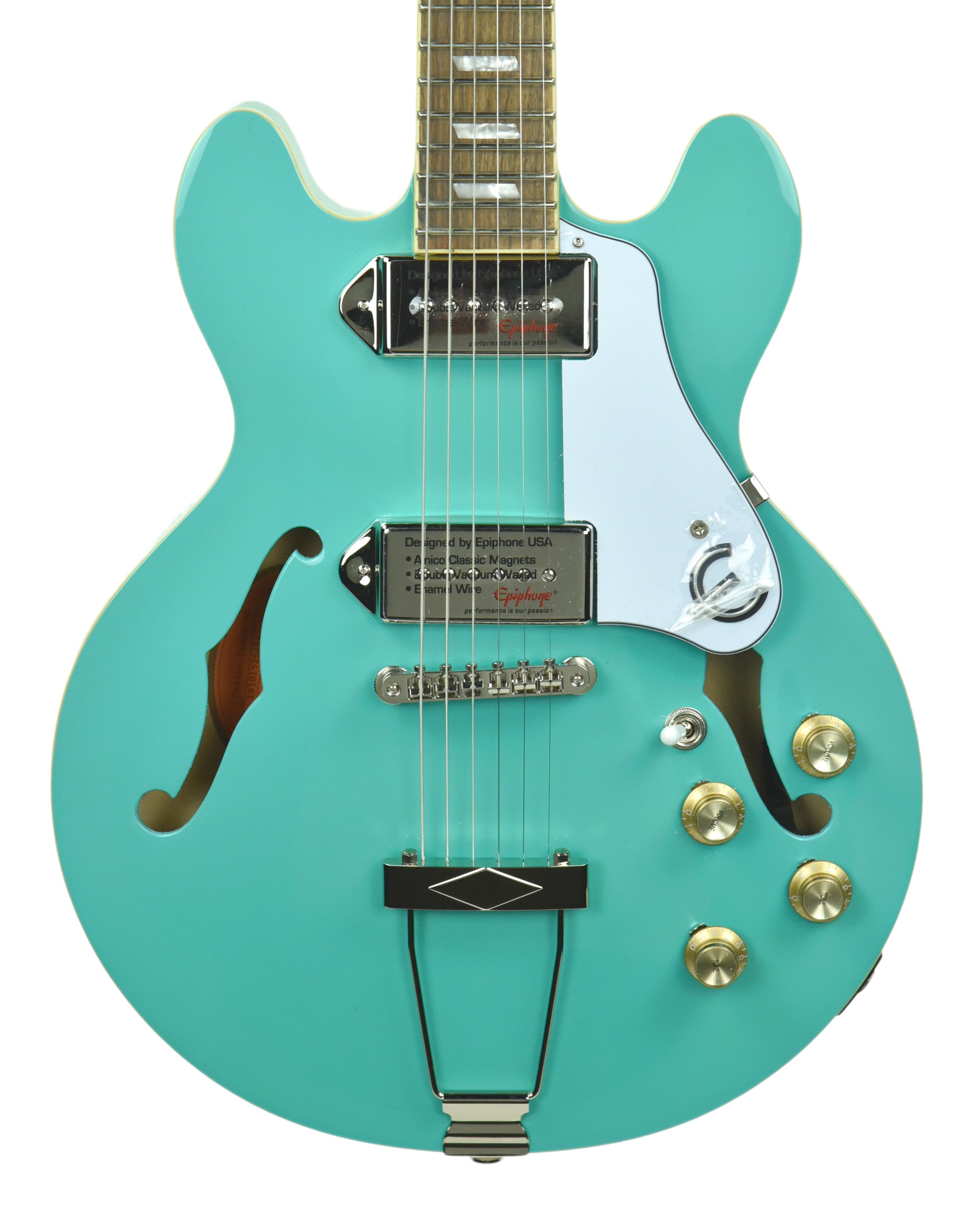 epiphone casino coupe green