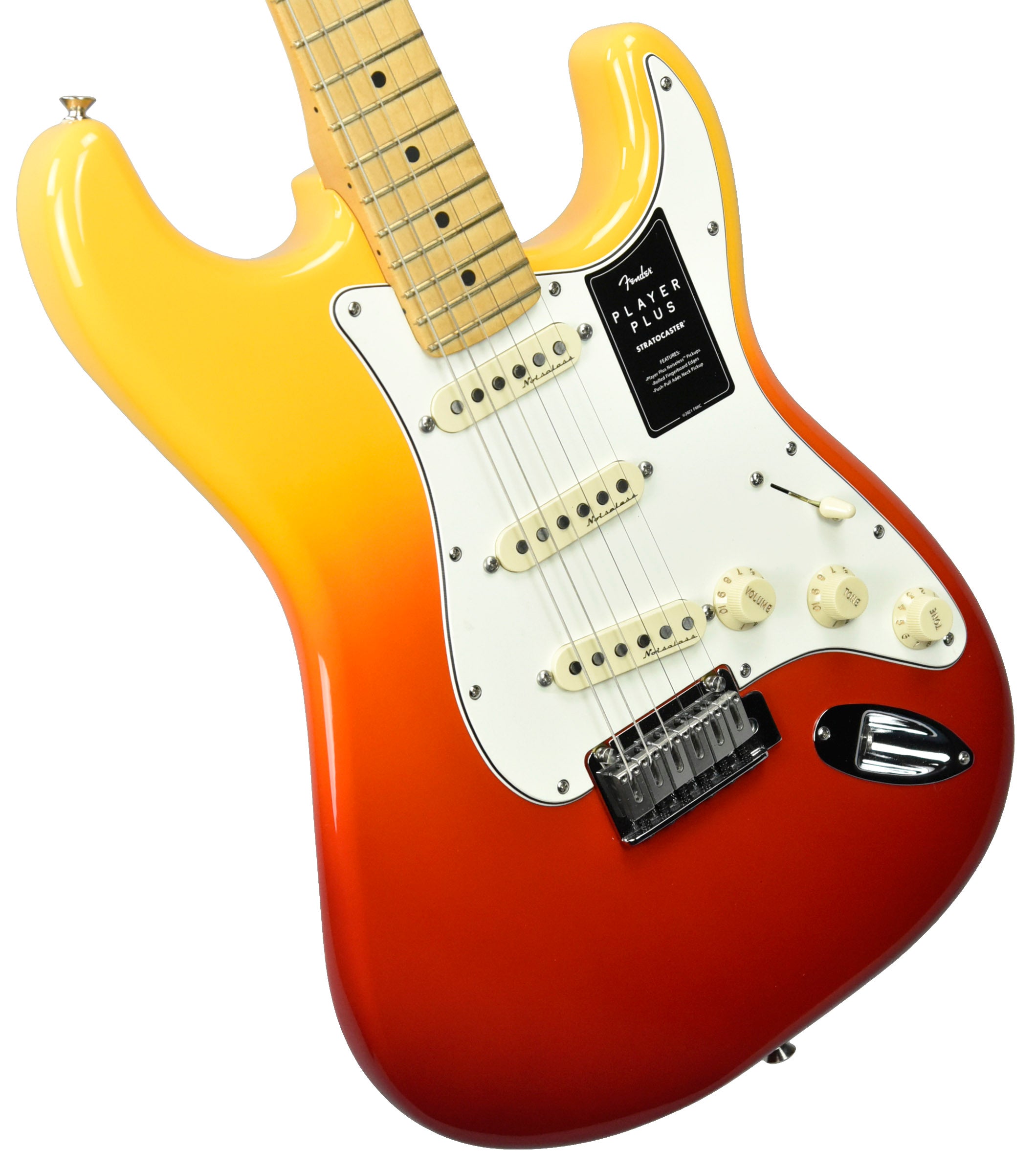 Fender Player Plus Stratocaster in Tequila Sunrise MX21128020