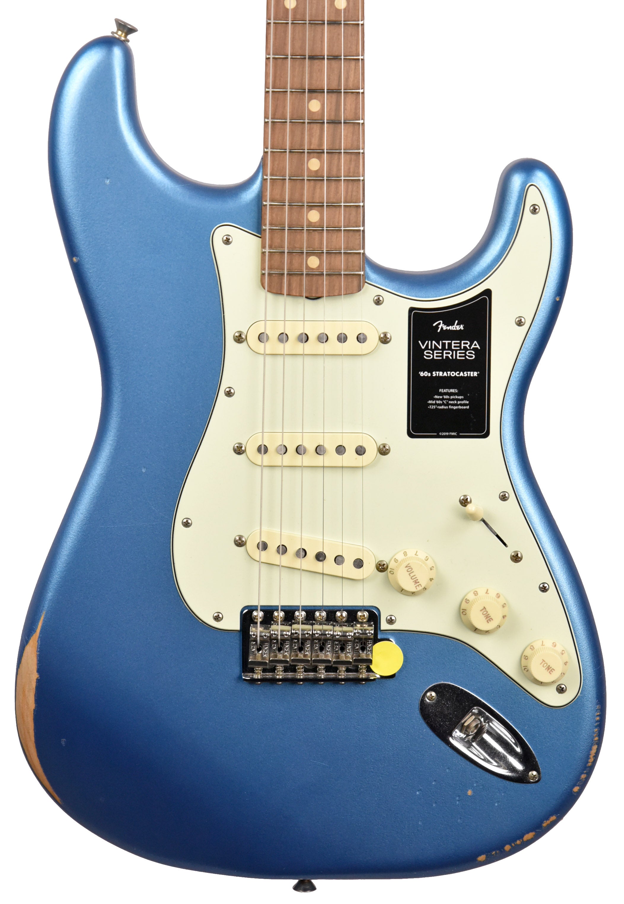 fender road worn lake placid blue