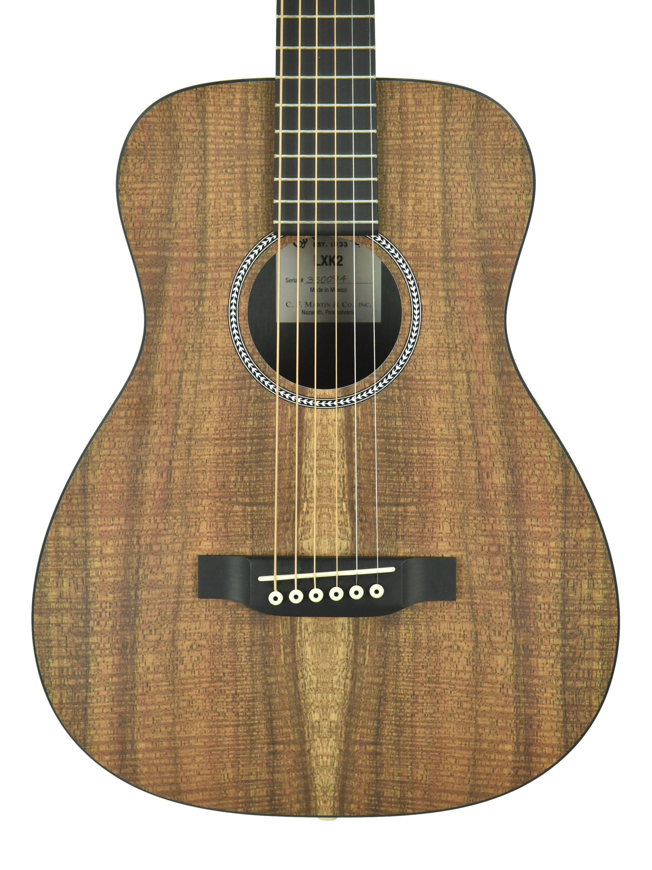 Oproepen ontrouw microscopisch Martin LXK2 Little Martin Acoustic Guitar Koa 389436
