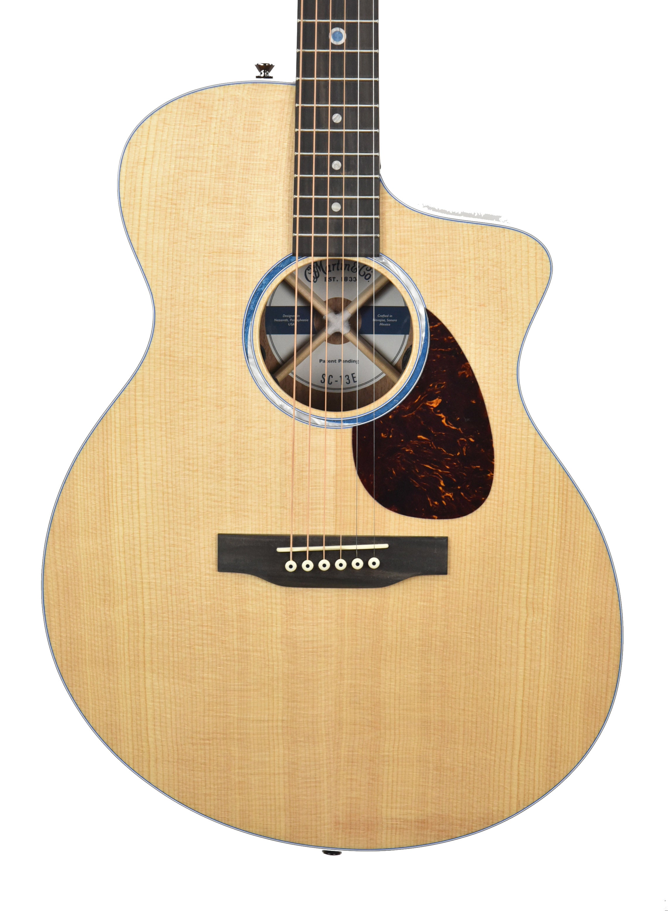 Martin SC-13E Acoustic Electric Guitar in Natural 2396970