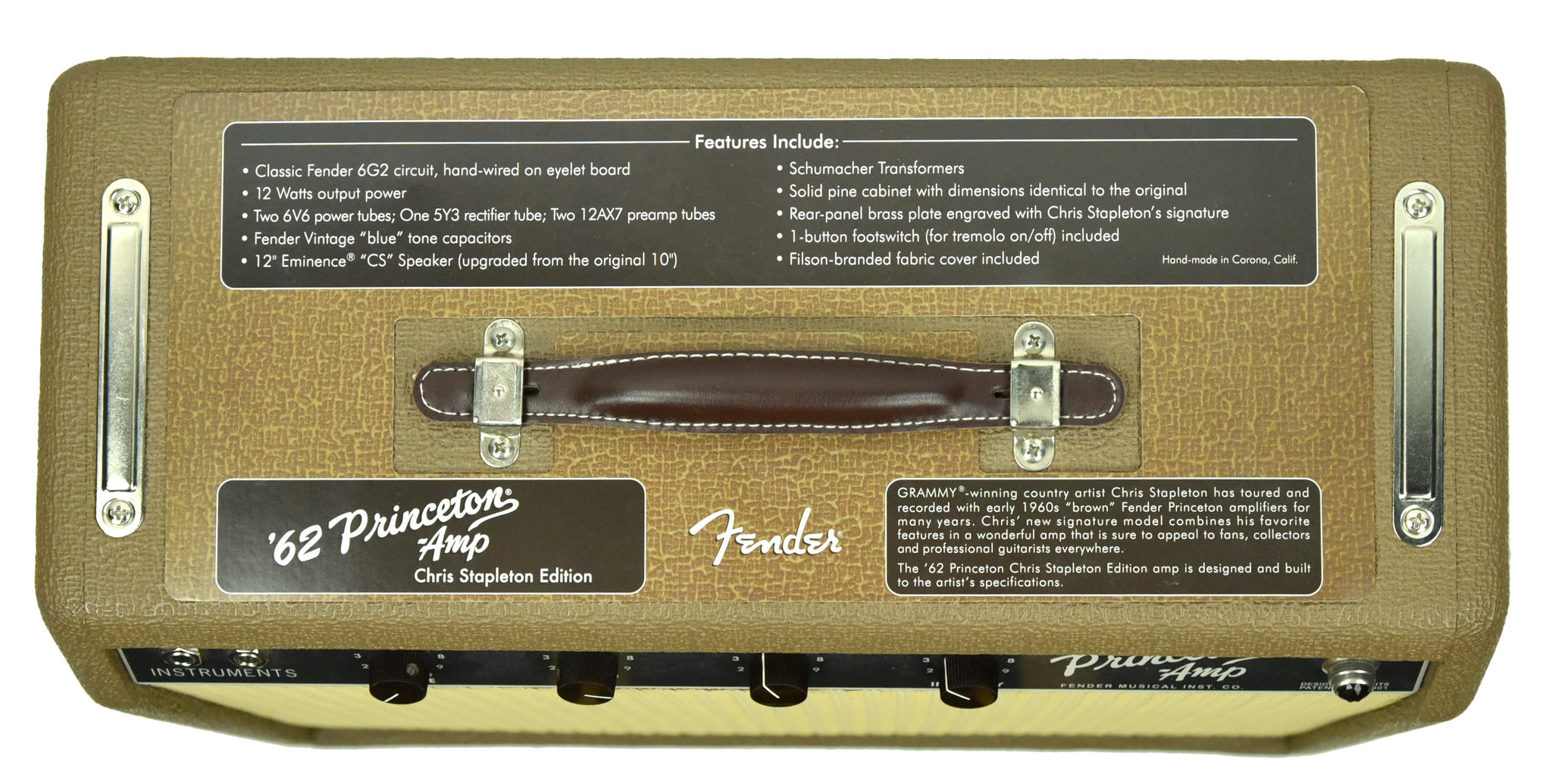 Used Fender '62 Princeton Amp Chris Stapleton Edition CR386000