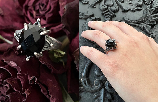 Symbolisms in Romantic Gothic Rings for Women