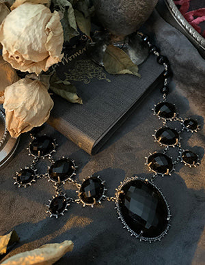 Majestic Black Onyx Necklace