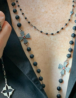 Rosary-Inspired Necklace