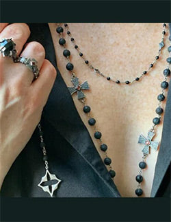 High-quality gothic jewelry is versatile