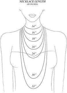 necklaces sizing