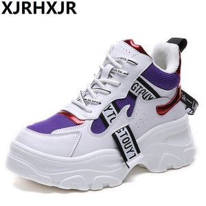 women's breathable dad sneakers