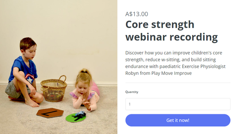 how to improve children core strength