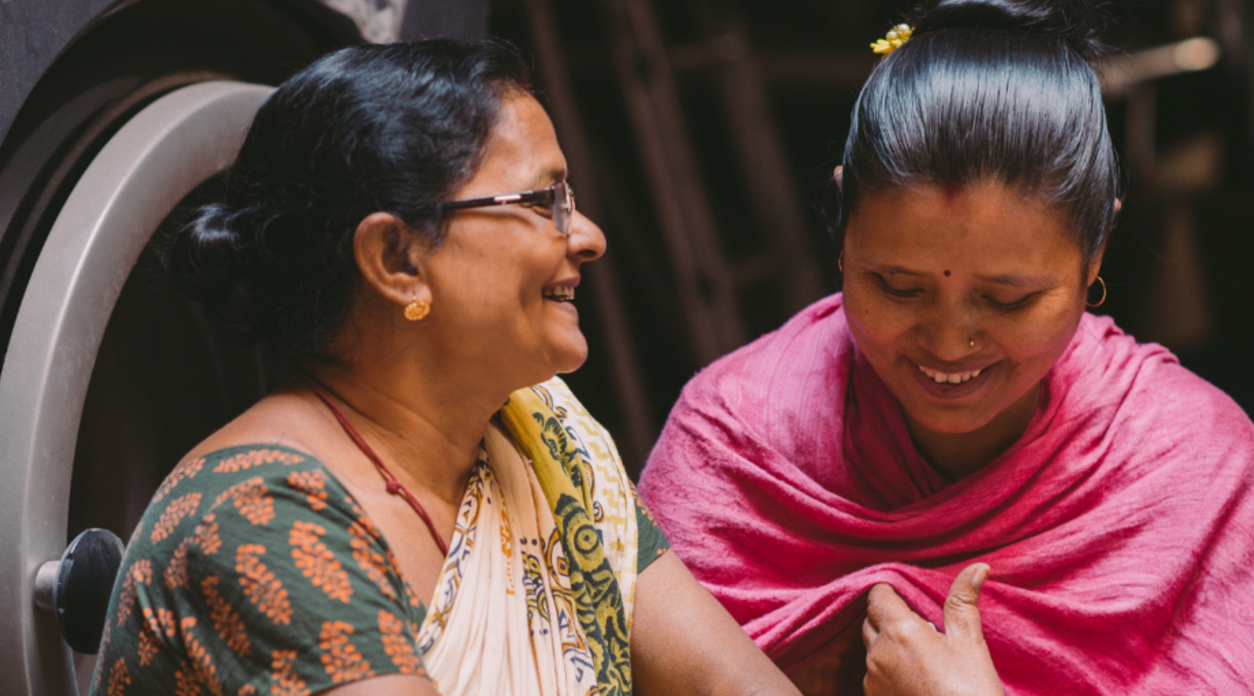 Photo of Joyya women enjoying life together.