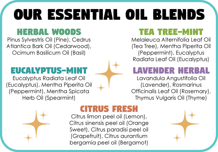 OUR ESSENTIAL OIL BLENDS