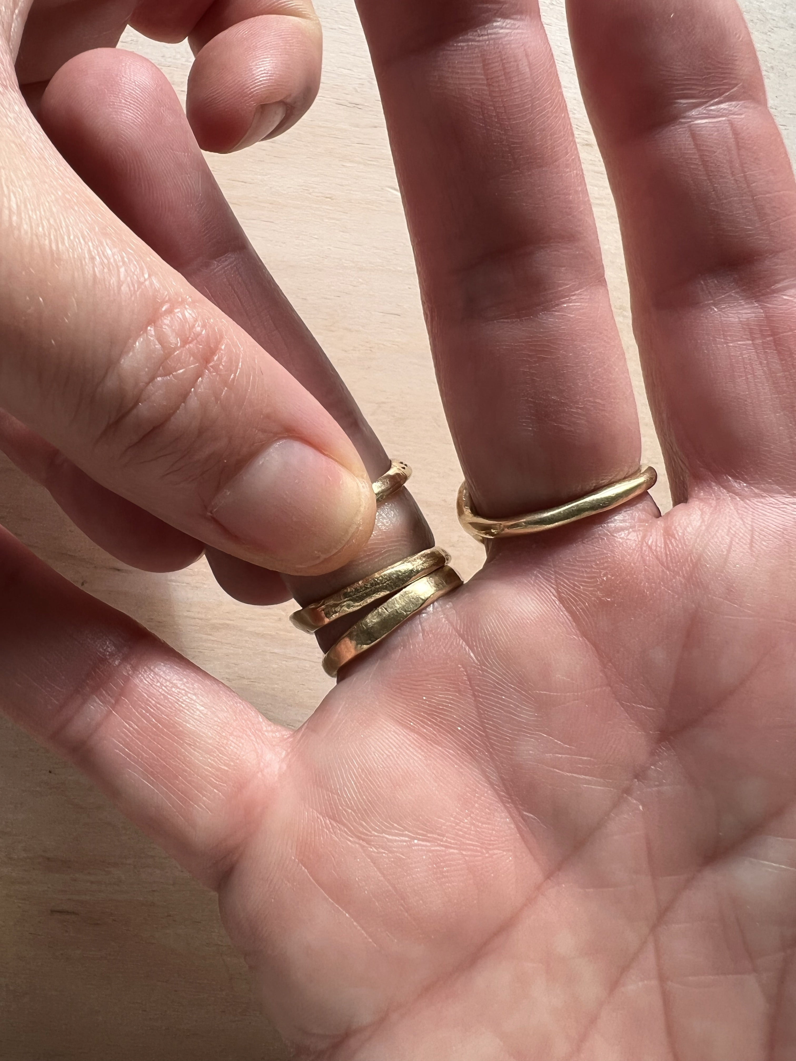 Arthritis Ring, Full Finger Ring, Brass Ring, Rings for Women, Mandala Ring,  Simple Brass Ring, Large Ring, Wide Band Ring, Long Ring - Etsy