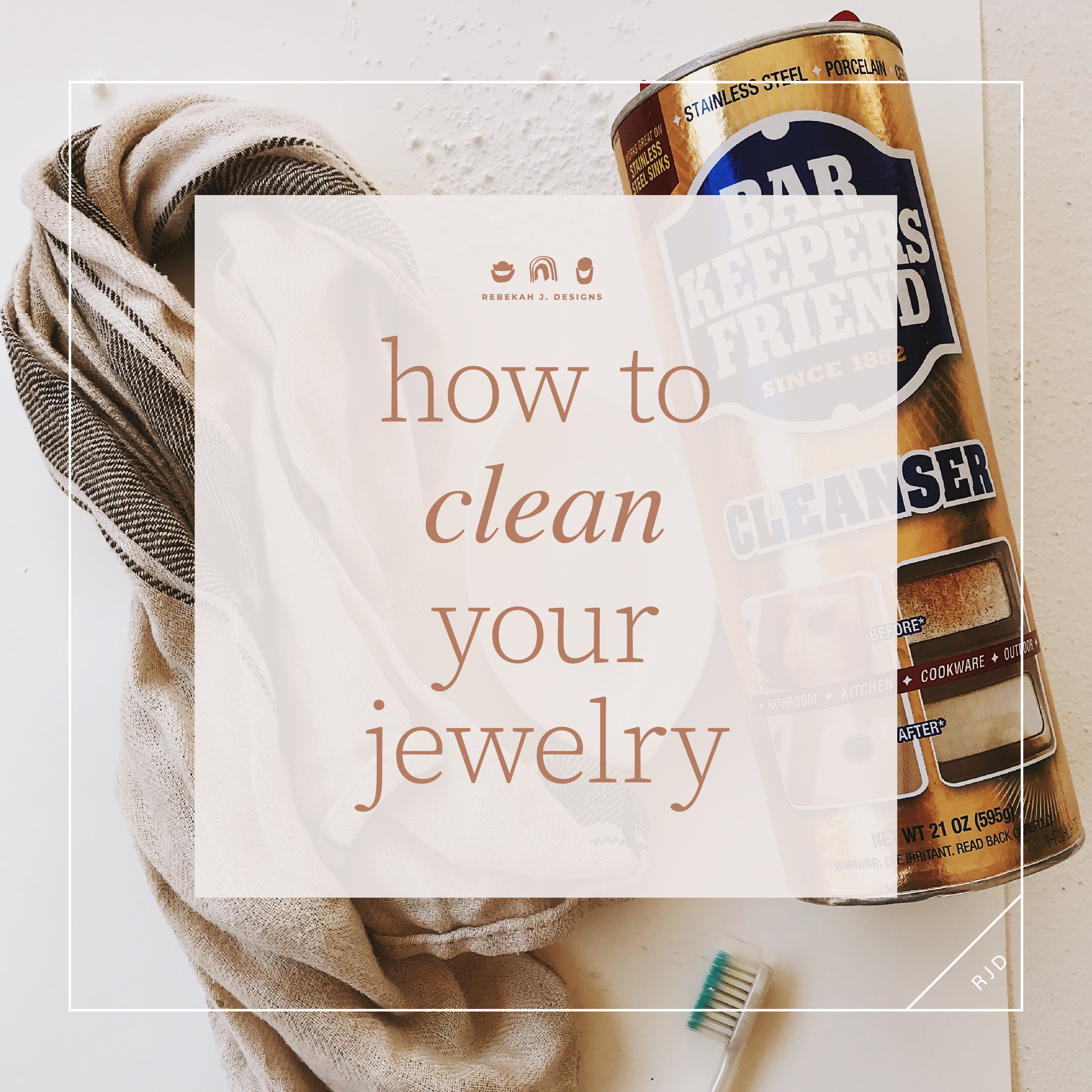 SUPPLIES NEEDED FOR CLEANING JEWELRY