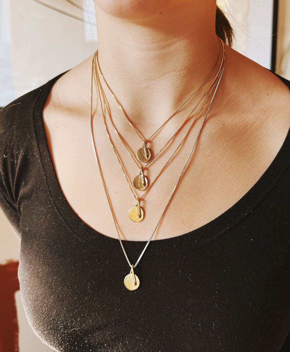 Gold & Silver Multi-Layer Necklace