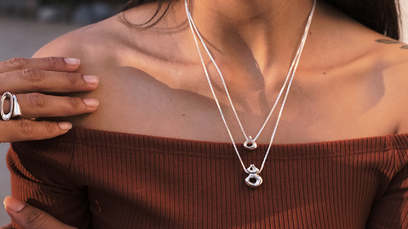 Elevated Heart Necklace, 45cm | Pandora Necklaces
