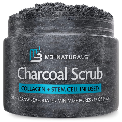 charcoal facial scrub