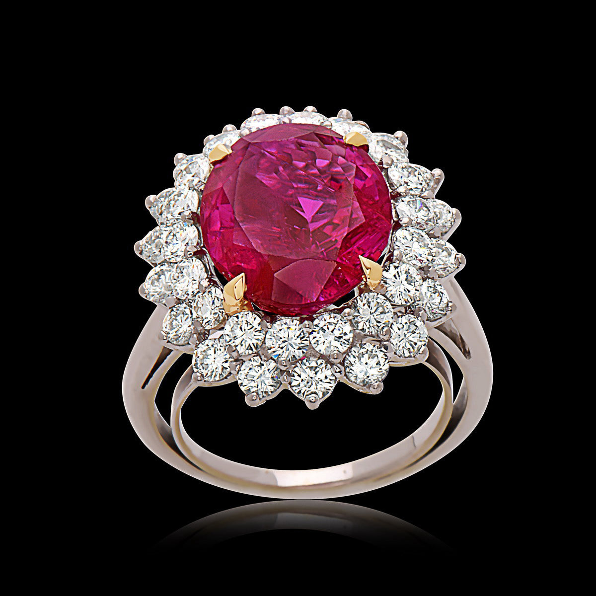 cartier ruby engagement ring