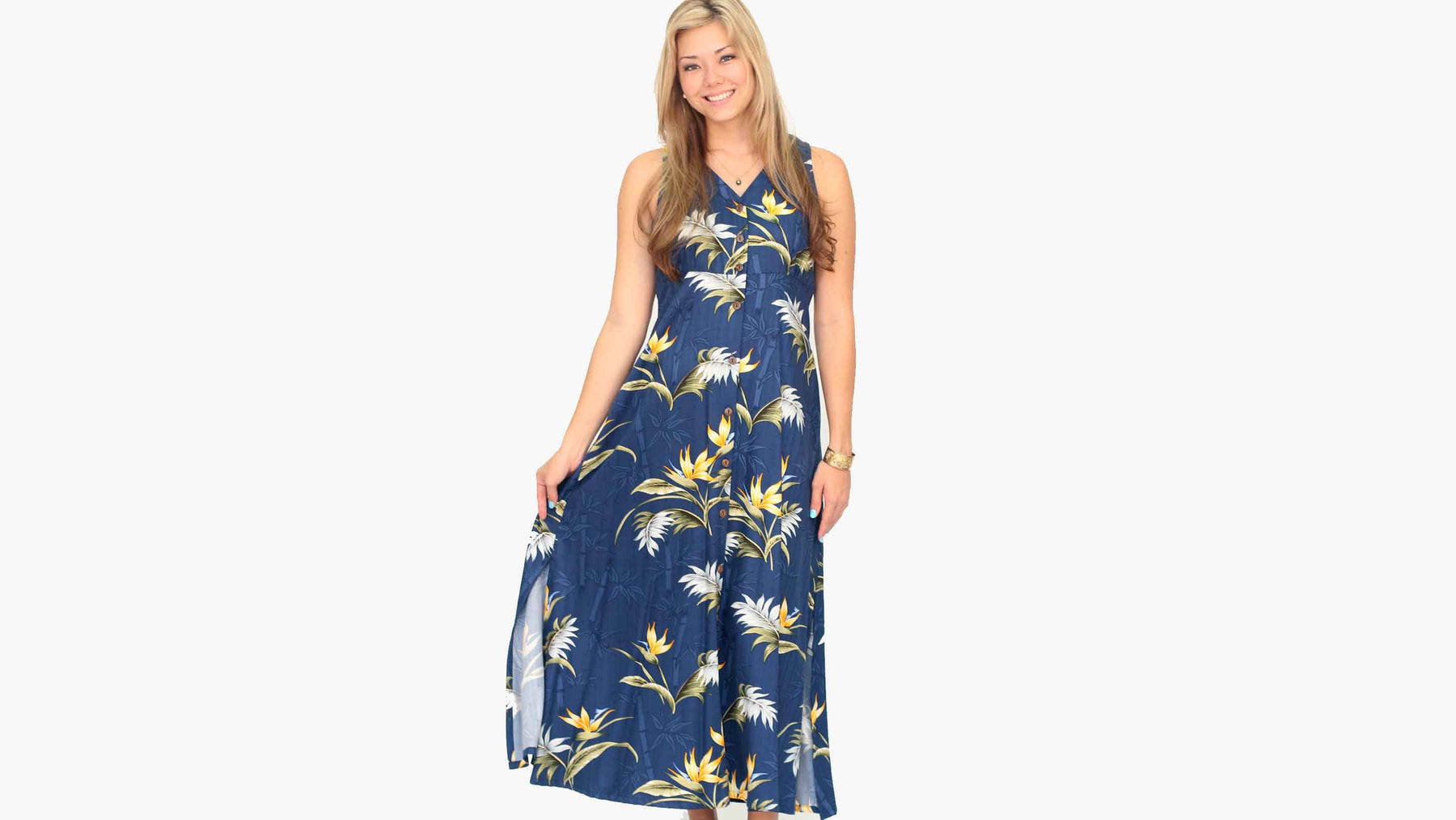 flowy hawaiian dresses