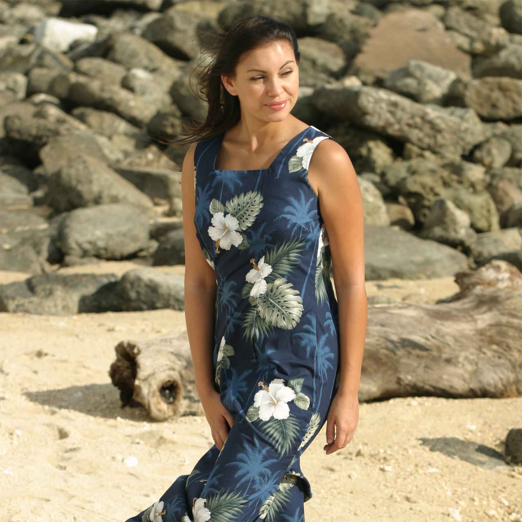modern hawaiian outfit for female