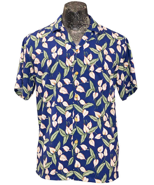 Magnum Anthurium Magnum PI Hawaiian shirt