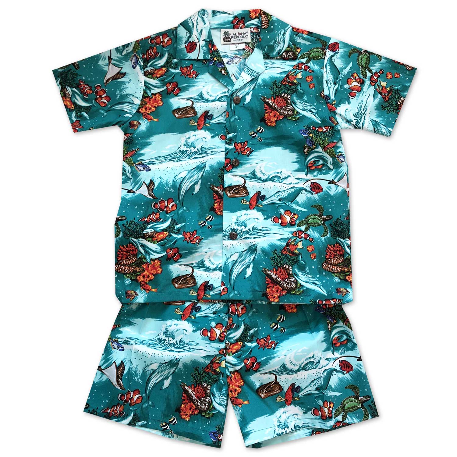 dressy aqua boy shirts