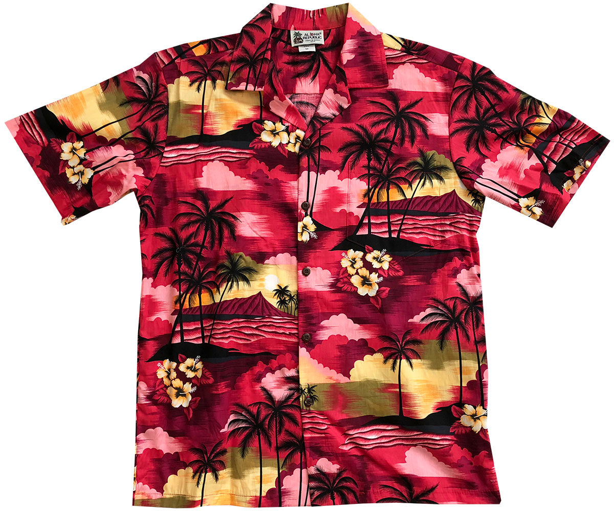 Scenic Hawaiian Shirts - AlohaFunWear.com