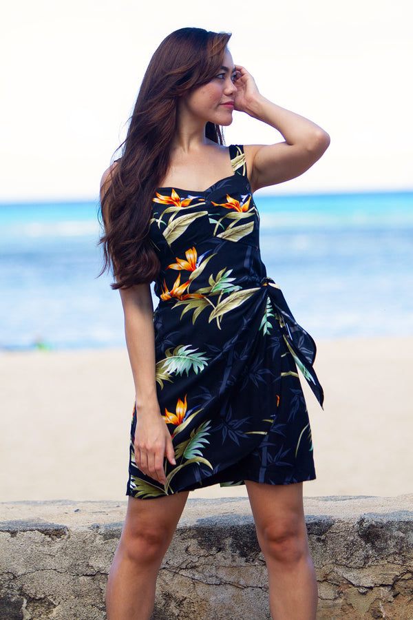 Sarong Hawaiian Wrap Dresses - AlohaFunWear.com