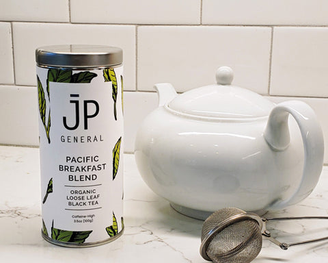 JP General Organic Loose-Leaf Tea Pacific Breakfast Blend