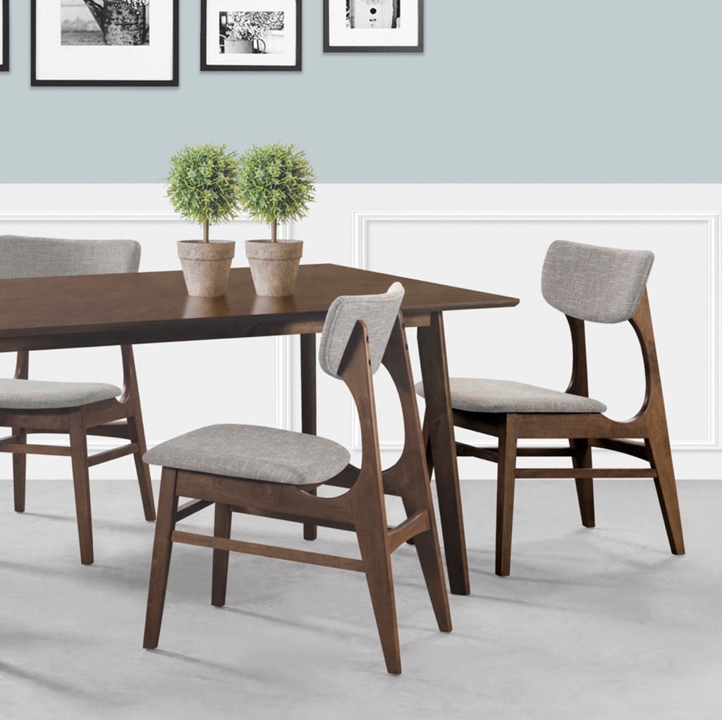 vienna walnut dining chair