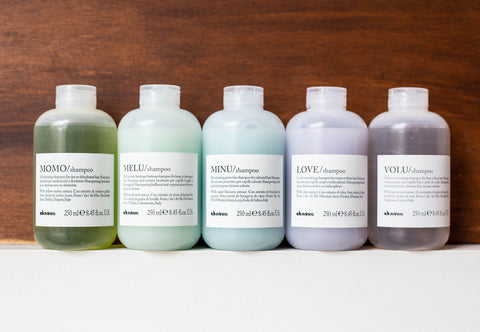 Davines Essential haircare shampoos