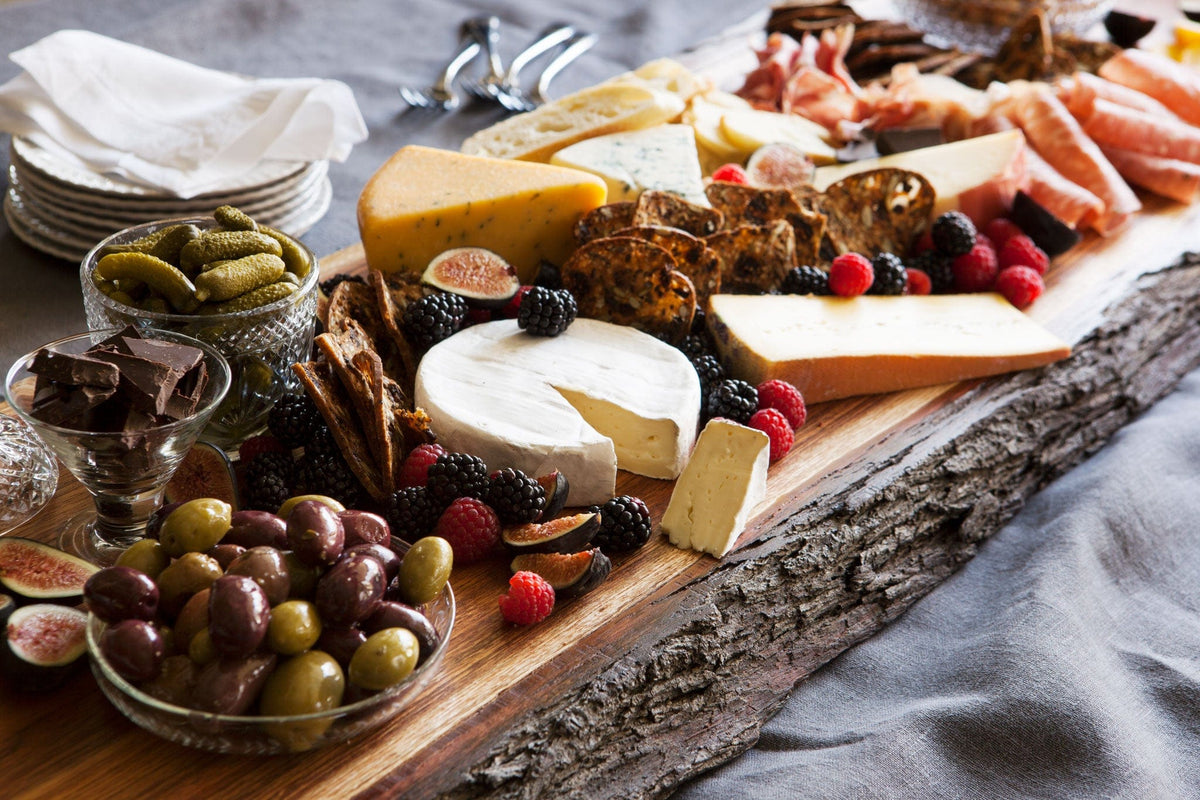 Heirloom Events | Rustic Wooden Charcuterie Board
