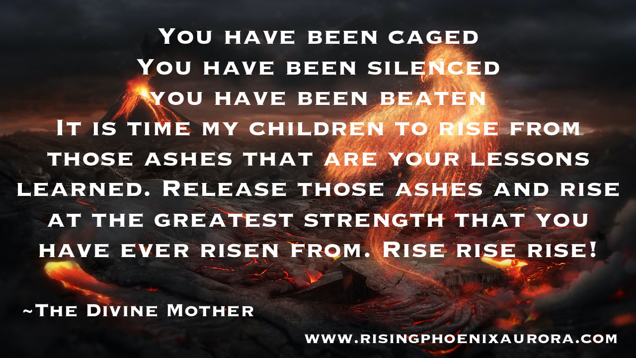 Inspirational Quotes By Aurora ged The Divine Mother Rising Phoenix Aurora